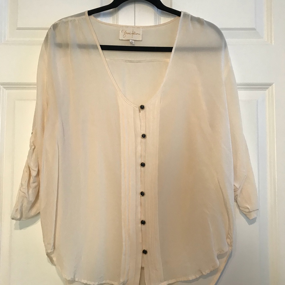 Yumi Kim white button down Blouse